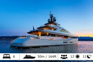 luxury yacht charter in Port Adriano