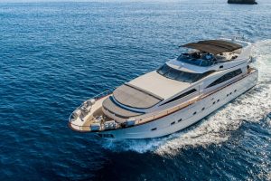 motor yacht for charter in ibiza astondoa 90 charter