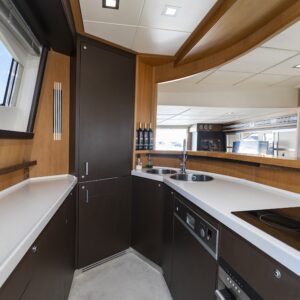 yacht charter in Portals Nous Mallorca kitchen Yacht Experiences