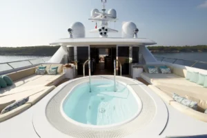 luxury superyacht rental mallorca yacht experiences jacuzzi on board