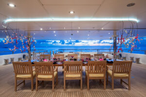 luxury yacht rental ibiza sunset