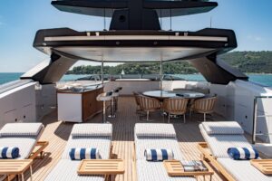 super yacht charter ibiza LADY YACHT IBIZA ROOF